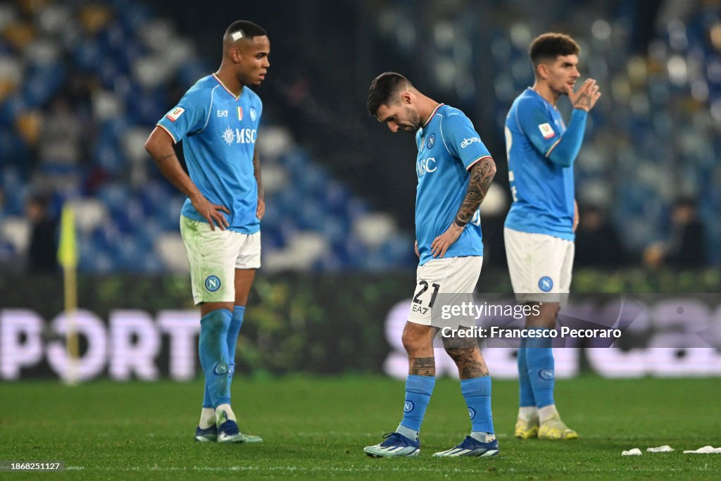 SSC Napoli v Frosinone Calcio: Round of 16 - Coppa Italia