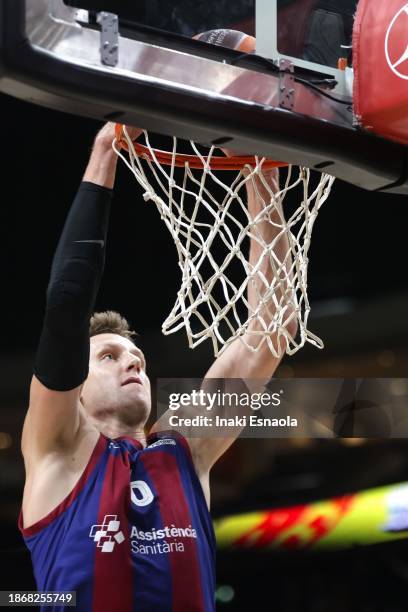 Jan Vesely from Barcelona in action during the Turkish Airlines EuroLeague Regular Season Round 15 match between Alba Berlin and FC Barcelona at...