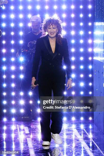 Fiorella Mannoia attends Sanremo Giovani 2023 at Casinò di Sanremo on December 19, 2023 in Sanremo, Italy.