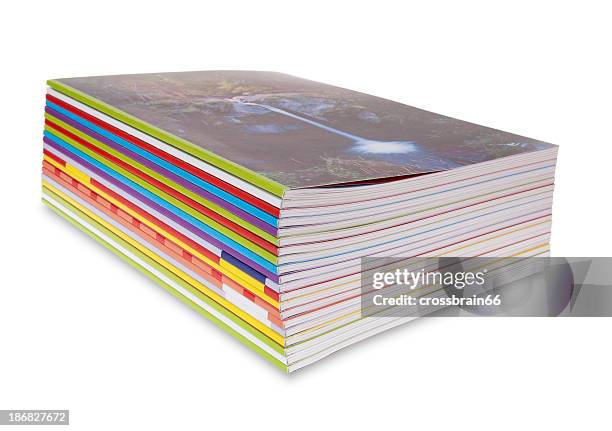 zeitschrift stack - magazine publication stock-fotos und bilder