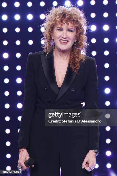 Fiorella Mannoia attends Sanremo Giovani 2023 at Casinò di Sanremo on December 19, 2023 in Sanremo, Italy.