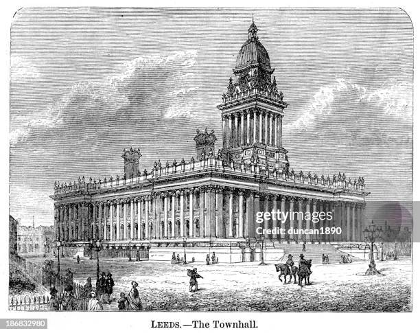 leeds town hall - leeds town hall 幅插畫檔、美工圖案、卡通及圖標