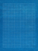 Blue grid paper with white lines