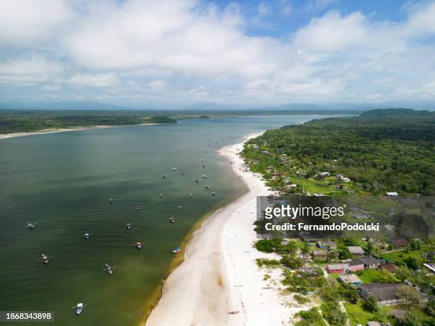superagui beach - paraná stock pictures, royalty-free photos & images