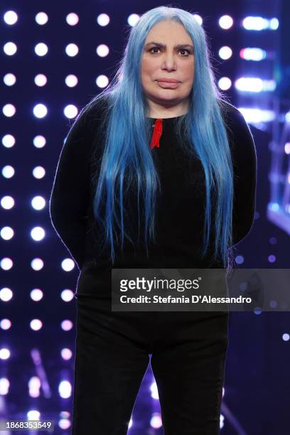 Loredana Berte' attends Sanremo Giovani 2023 at Casinò di Sanremo on December 19, 2023 in Sanremo, Italy.