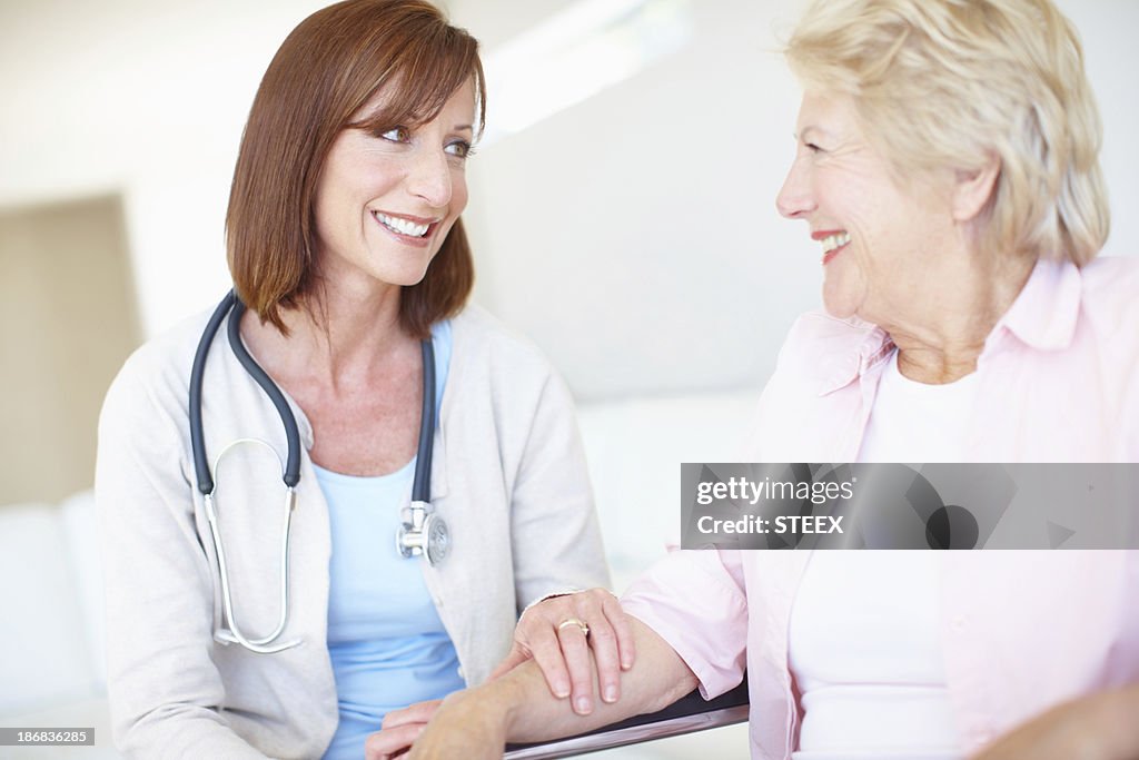 She's a comfort to her patients