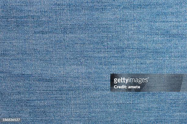 tessuto denim blu - jeans foto e immagini stock