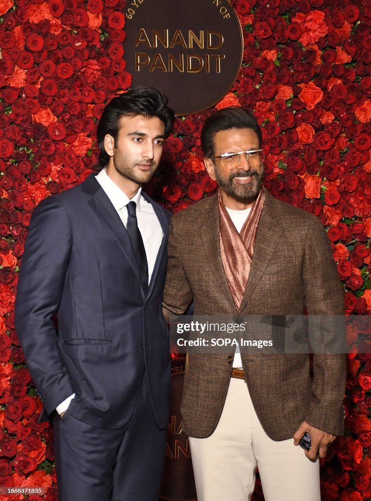 Pyaro Jafri L-R Bollywood actor Meezan Jafri and actor Jaaved Jaaferi pose for a ...