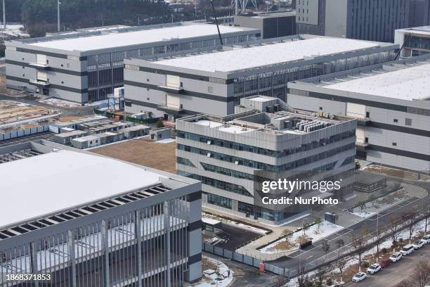 Photo taken on December 23 shows Tencent's largest big data center and cloud computing base in East China, which is situated in the Jiangning...