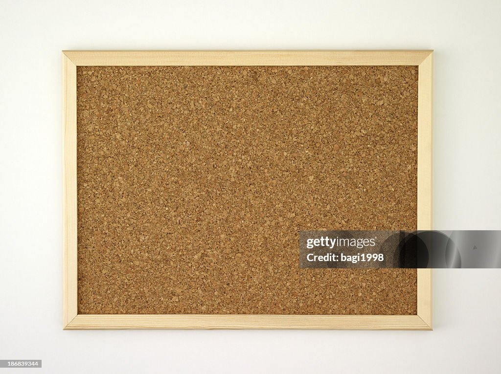 Cork board