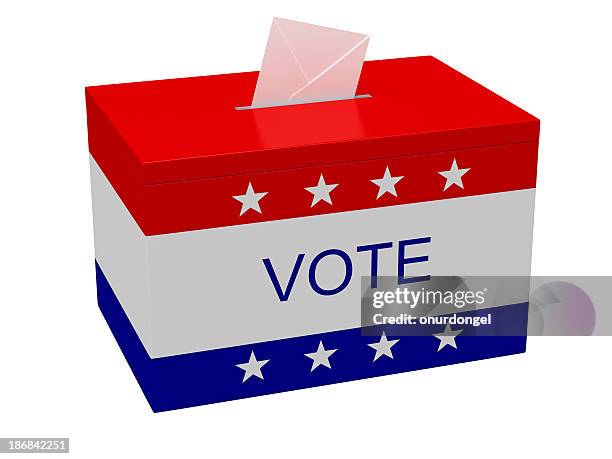 wahlurne - 2012 united states presidential election stock-fotos und bilder