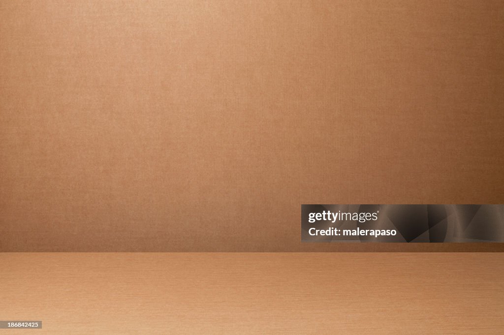 Cardboard backdrop
