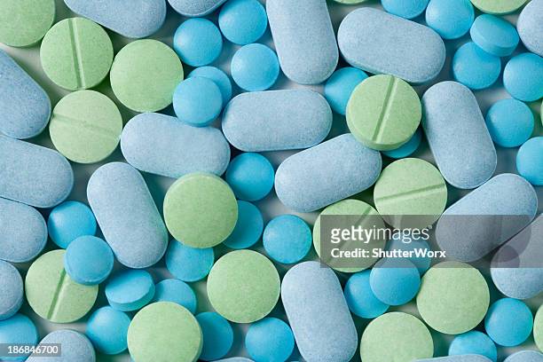 medicine pills - antibiotics stock pictures, royalty-free photos & images