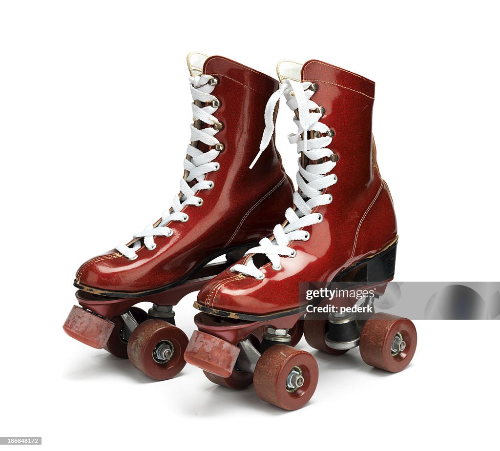 Disco roller skates
