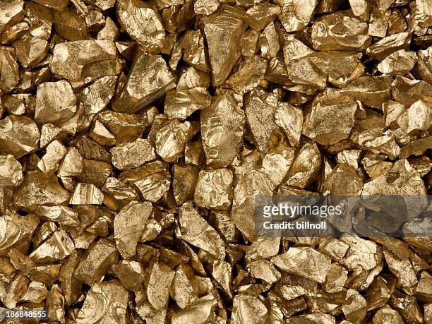 pepitas de ouro - gold mining imagens e fotografias de stock