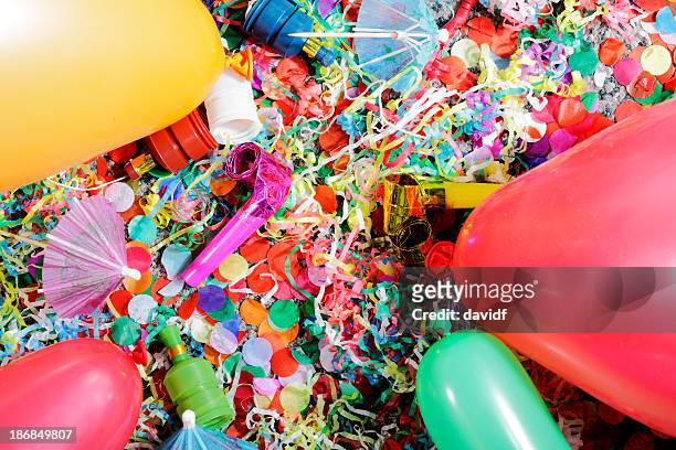 party mess - party popper stockfoto's en -beelden