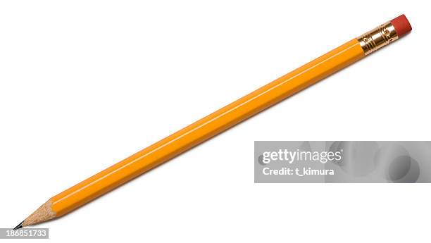 pencil - gum stockfoto's en -beelden