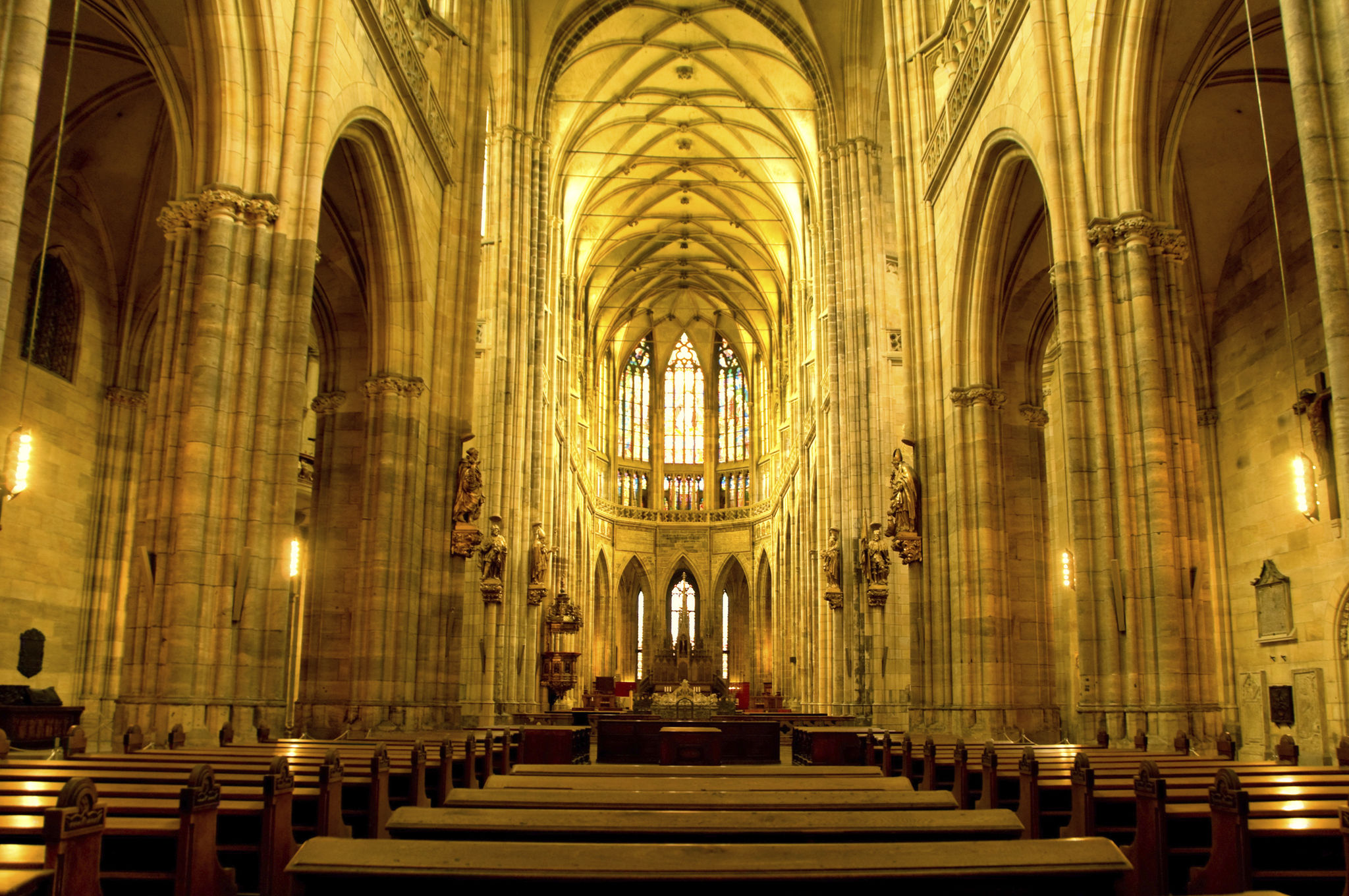 prague castle interior