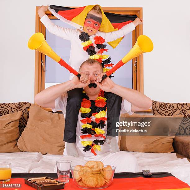 german football emotions - football merchandise stock pictures, royalty-free photos & images