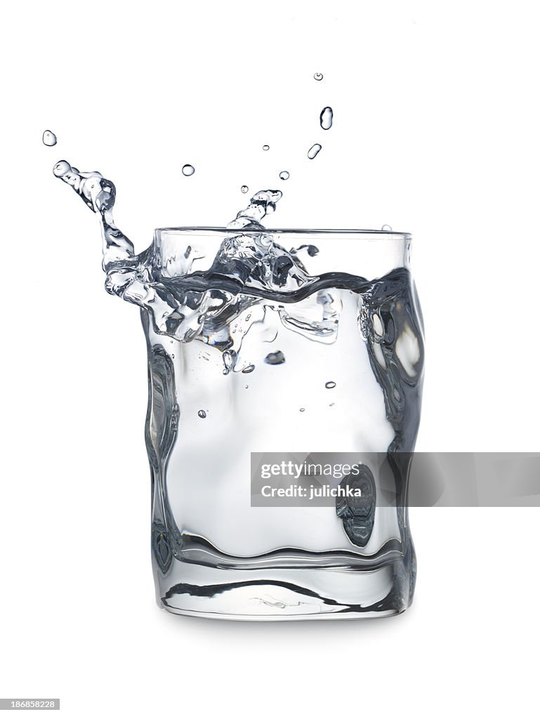 Glass of water