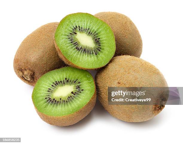 kiwifruit - kiwi fruit stock pictures, royalty-free photos & images