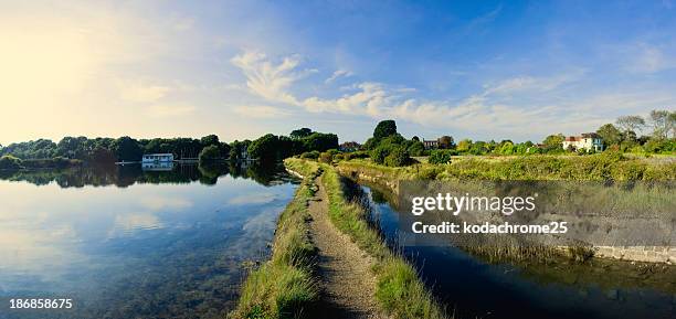 solent way - hampshire stockfoto's en -beelden