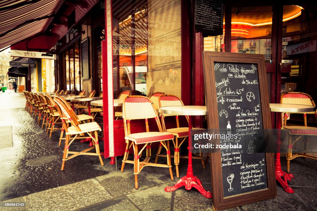 Tipicamente francese Café a Parigi