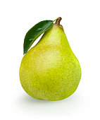 Pear green with Leaf