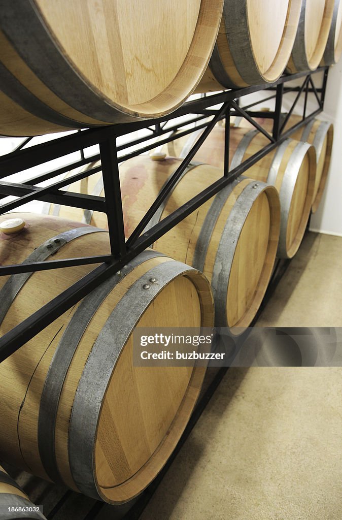 Barris de vinho em