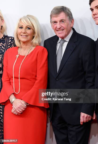 Marina Dalglish and Kenny Dalglish attend the BBC Sports Personality Of The Year 2023 at Dock10 Studios on December 19, 2023 in Manchester, England.