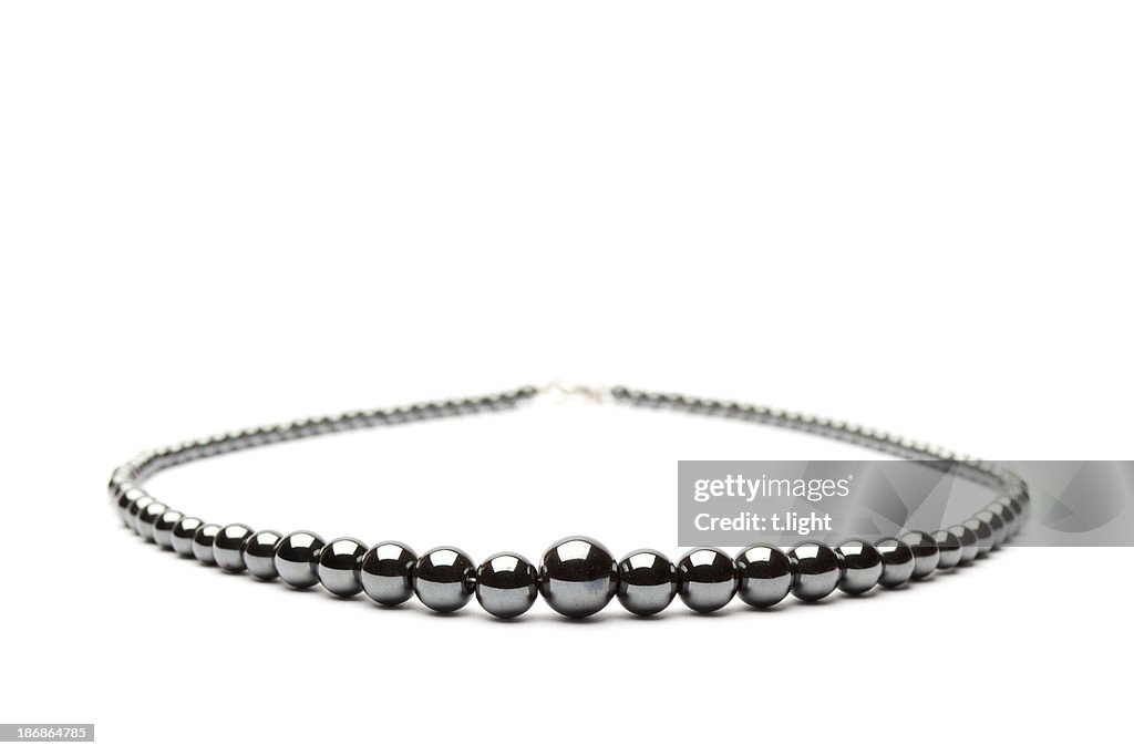 Hematite necklace