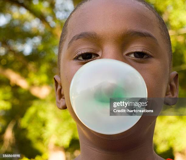 bubblegum!!! - bubble gum kid stock pictures, royalty-free photos & images