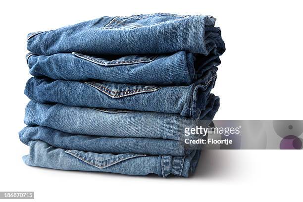 roupas: ganga azul - blue pants imagens e fotografias de stock