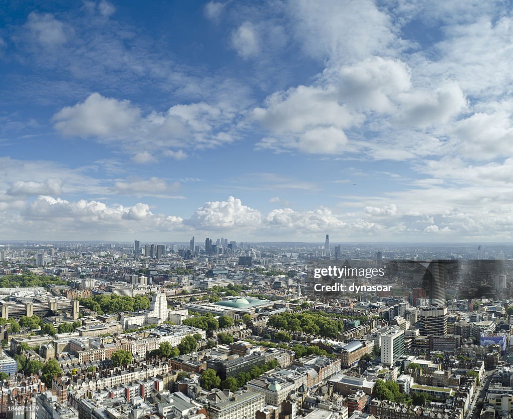 London skyline panorama
