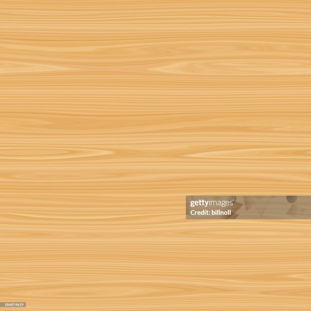 Digitally generated seamless blonde wood texture