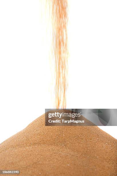 sand of sahara - sand pile stock pictures, royalty-free photos & images