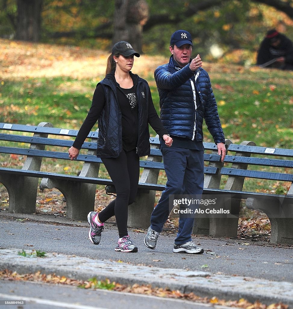 Celebrity Sightings In New York City - November 4, 2013