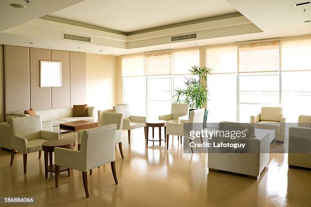 waiting room - doctors office no people stock pictures, royalty-free photos & images