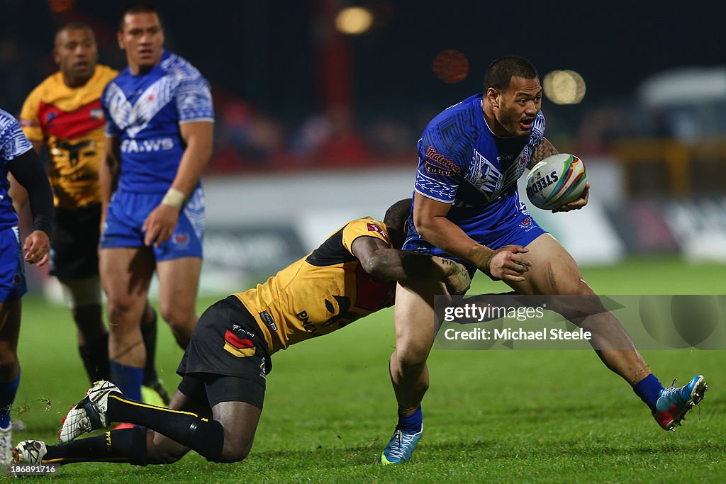 Papua New Guinea v Samoa - Rugby League World Cup: Group B