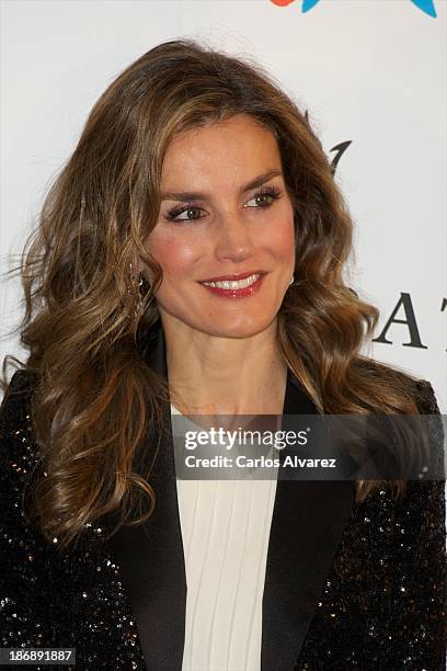 Princess Letizia of Spain attends "La Razon" Newspaper 15th Anniversary on November 4, 2013 in Madrid, Spain.