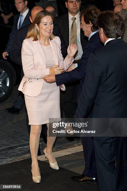 Spain's Public Works minister Ana Pastor attends "La Razon" Newspaper 15th Anniversary on November 4, 2013 in Madrid, Spain.