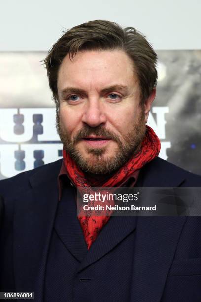 Singer Simon Le Bon attends the "Duran Duran: Unstaged" premiere during the 6th Annual MoMA Contenders Series at Museum of Modern Art on November 4,...