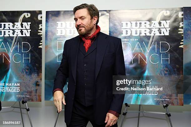 Singer Simon Le Bon attends the "Duran Duran: Unstaged" premiere during the 6th Annual MoMA Contenders Series at Museum of Modern Art on November 4,...