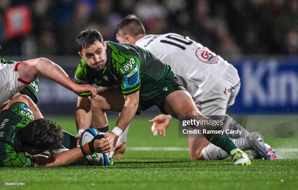 Belfast Rugby Python Belfast , United Kingdom - 22 December 2023; Caolin Blade of Connacht ...
