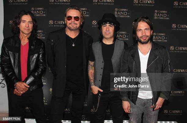 Chivas Regal ® announces their newest partnership, Band of Brotherhood, with Mana, the biggest Latin rock band in the world, at the SLS South Beach...