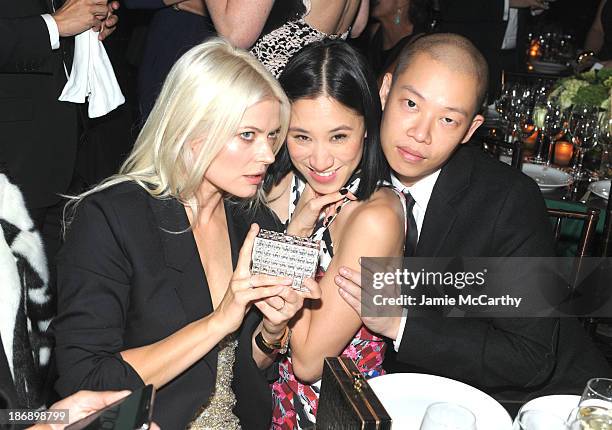 Stylist/designer Kate Young, Editor in Chief of Lucky, Eva Chen and designer Jason Wu attend the 17th Annual Accessories Council ACE Awards At...