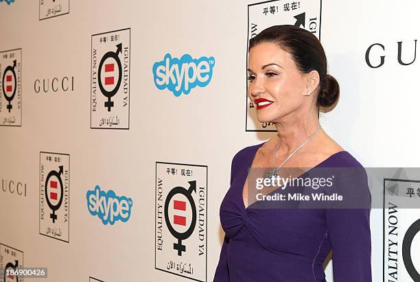 Janice Dickinson attends Equality Now presents "Make Equality Reality" at Montage Hotel on November 4, 2013 in Los Angeles, California.