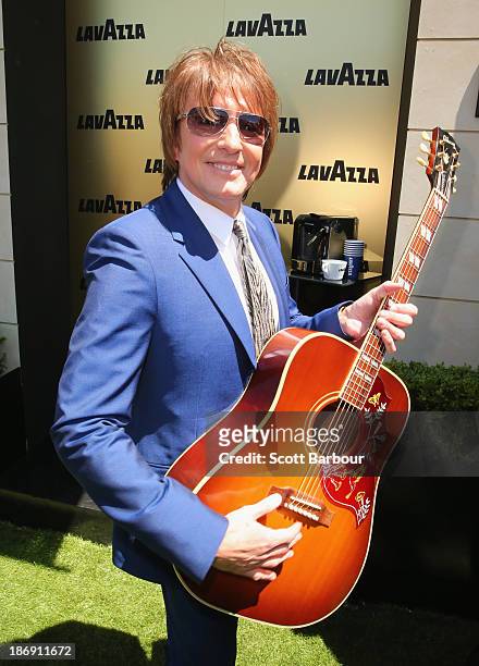 Richard "Richie" Sambora attends the Lavazza marquee during Melbourne Cup Day at Flemington Racecourse on November 5, 2013 in Melbourne, Australia.