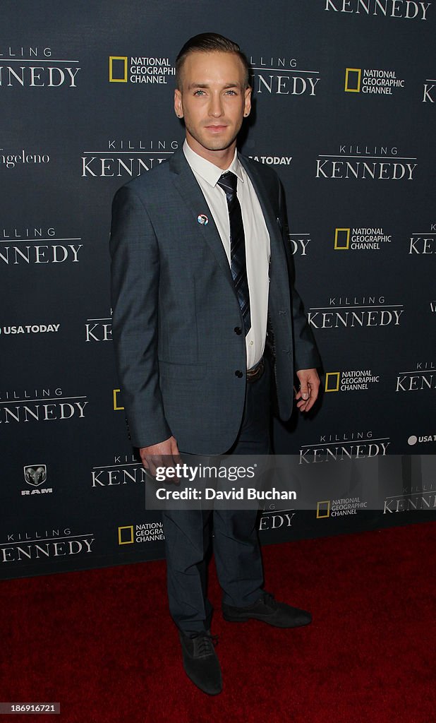 Premiere Of National Geographic Channel's "Killing Kennedy" - Arrivals