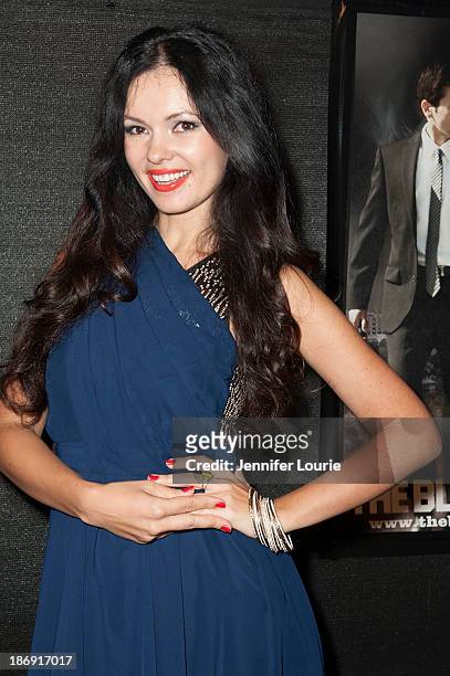Actress Natasha Blasick attends the first screening and VIP Reception of the "Black Russian" at Arena Cinema Hollywood on November 4, 2013 in...